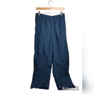 Nike Men's Lined Navy Windbreaker Sweatpants, size L